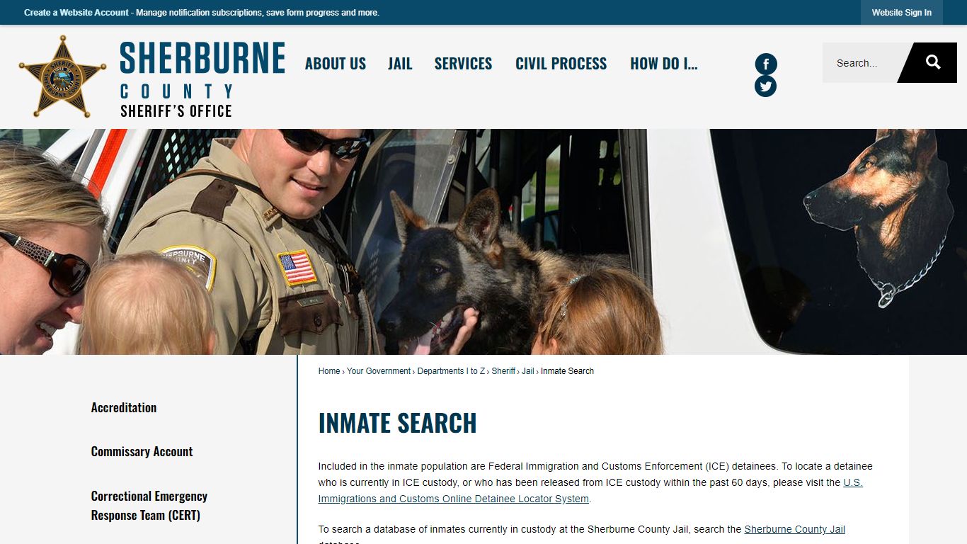Inmate Search | Sherburne County, MN